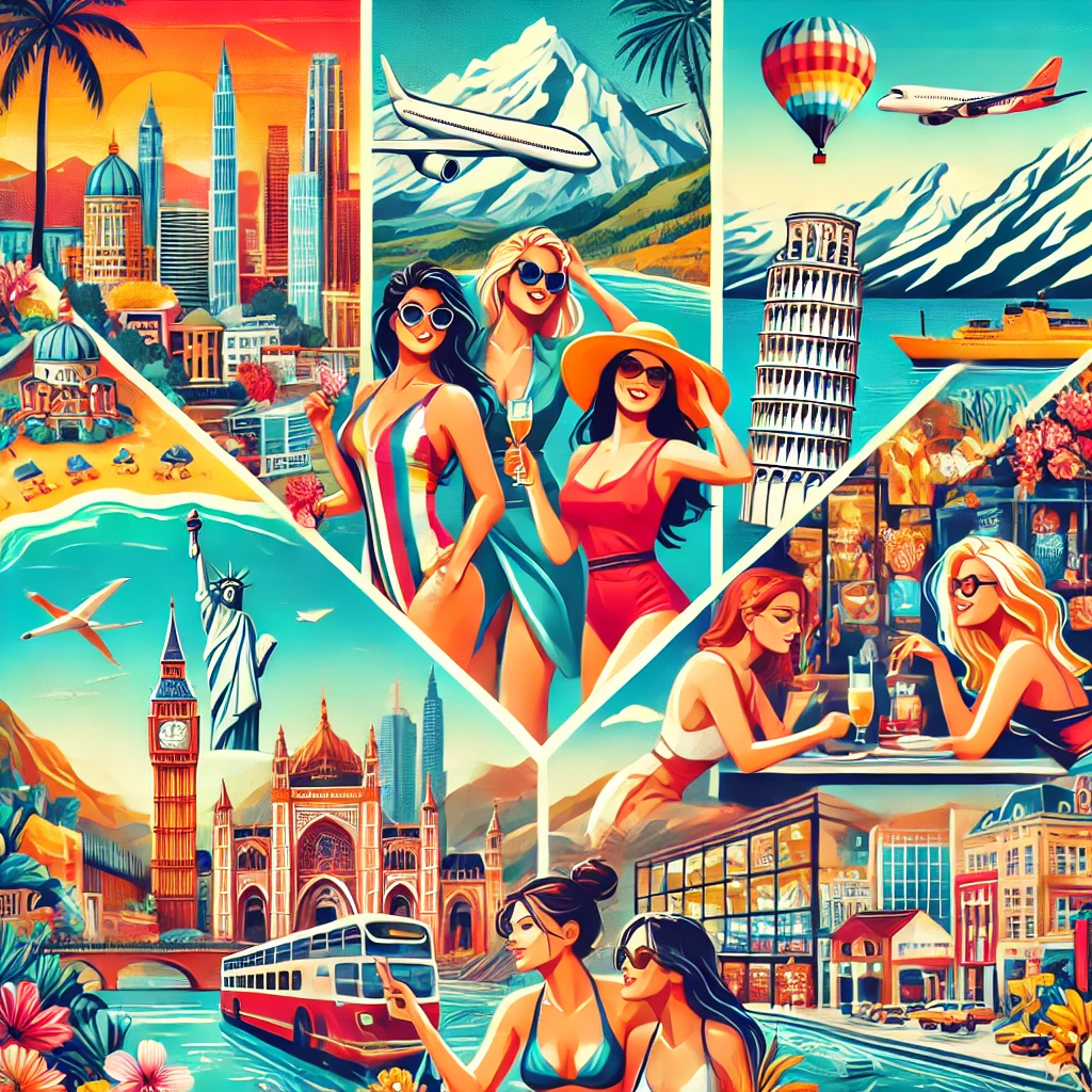 Top Five Best Places to Travel to with your Girlfriends